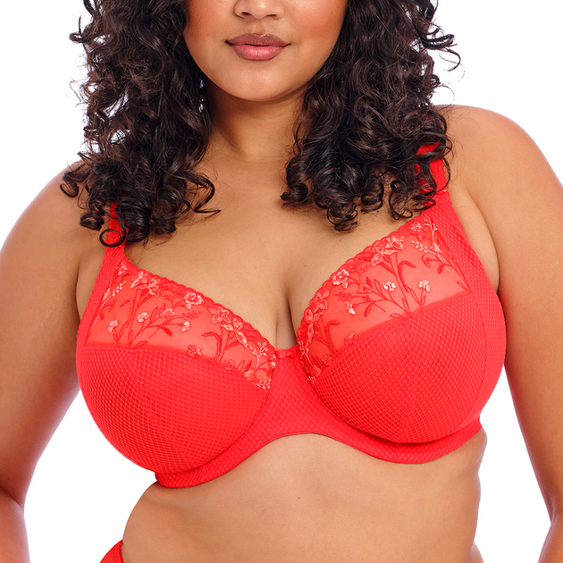 Women's Bra Unlined Lace Bra Plus Size Through Full Coverage Bralette With  Underwire (Color : Wine red, Size : 34E) at  Women's Clothing store