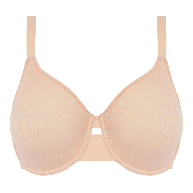 Chantelle Smooth Lines Back Smoothing Minimizer Bra, 34H, Nude