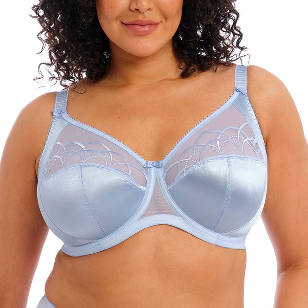 Elomi Cate Underwire Full Cup Banded Bra in White (WHE) FINAL SALE