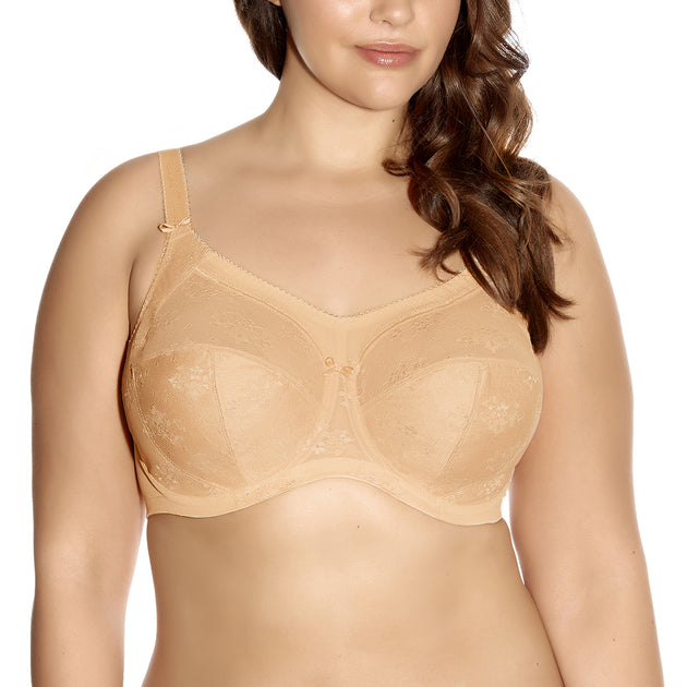 Goddess Cassie Lace Top Underwire- Fawn
