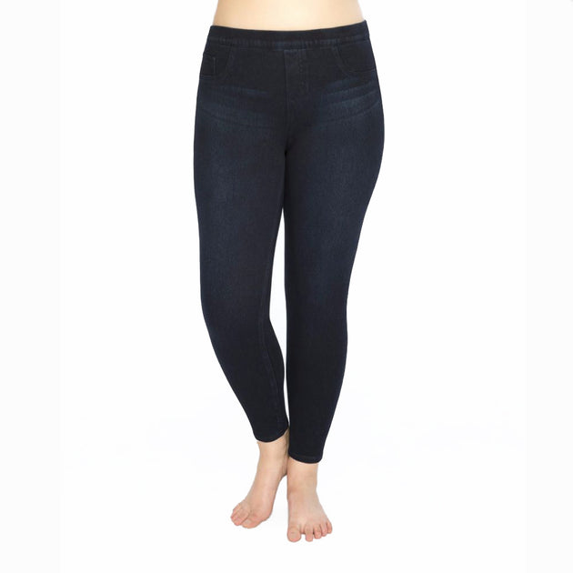 Spanx Jean-ish Ankle Leggings Jeggings Stretch 20018r Jeanish Black Small S  for sale online