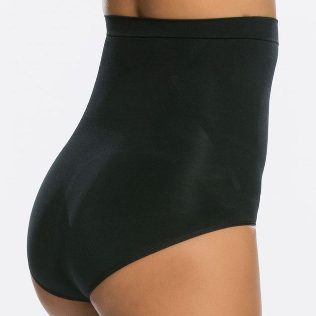 Hudson's bay spanx plus oncore high waisted mid thigh shorts