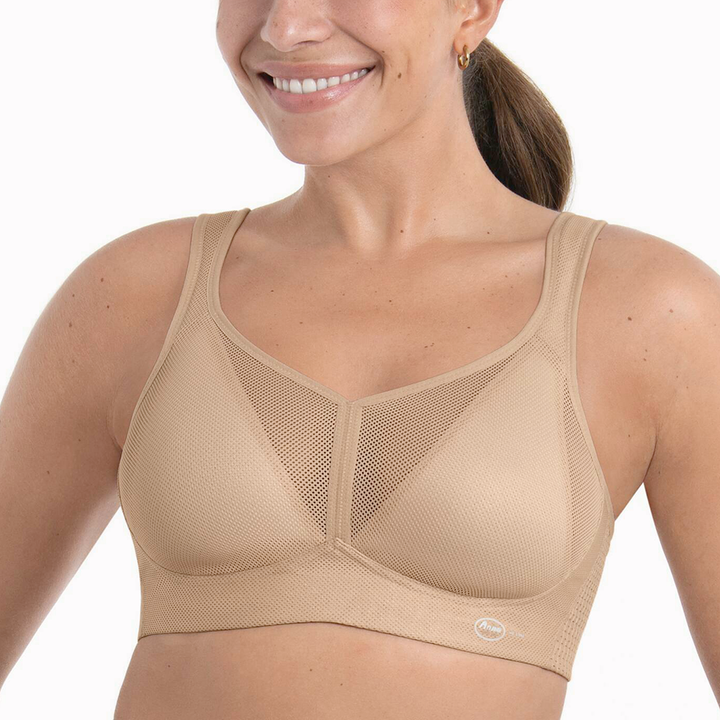 Air Control Deltapad Maximum Support Sports Bra Desert