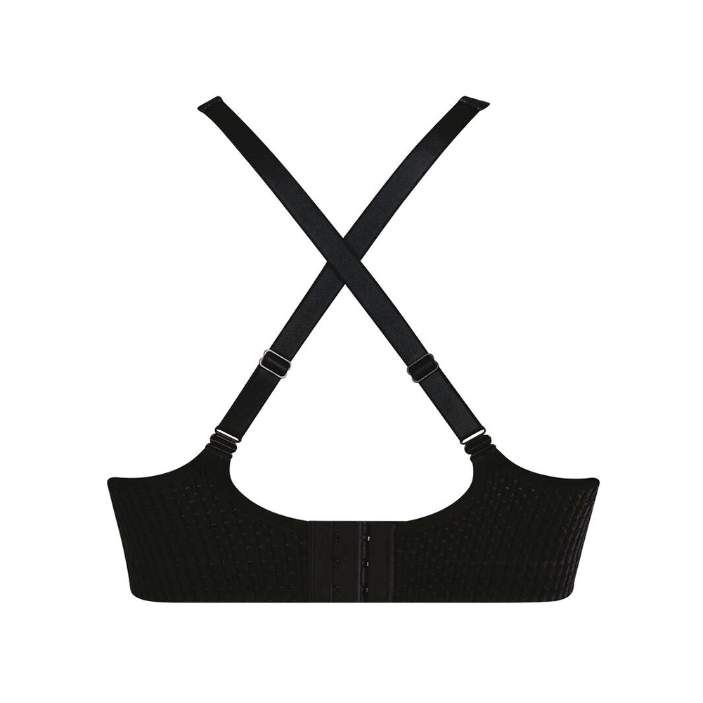 Air Control X Sports Bra DeltaPad Black