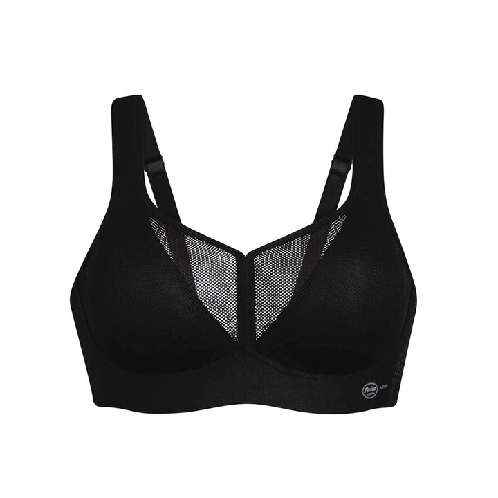 Air Control X Sports Bra DeltaPad Black