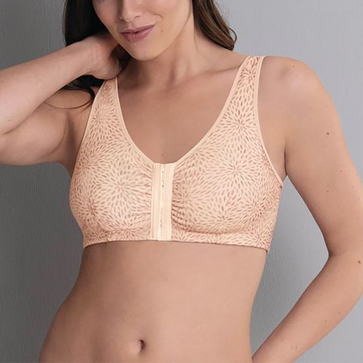 Hazel Mastectomy Bra With Front Fastener Rose 5765X