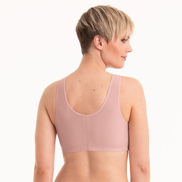 Hazel Mastectomy Bra With Front Fastener Rose