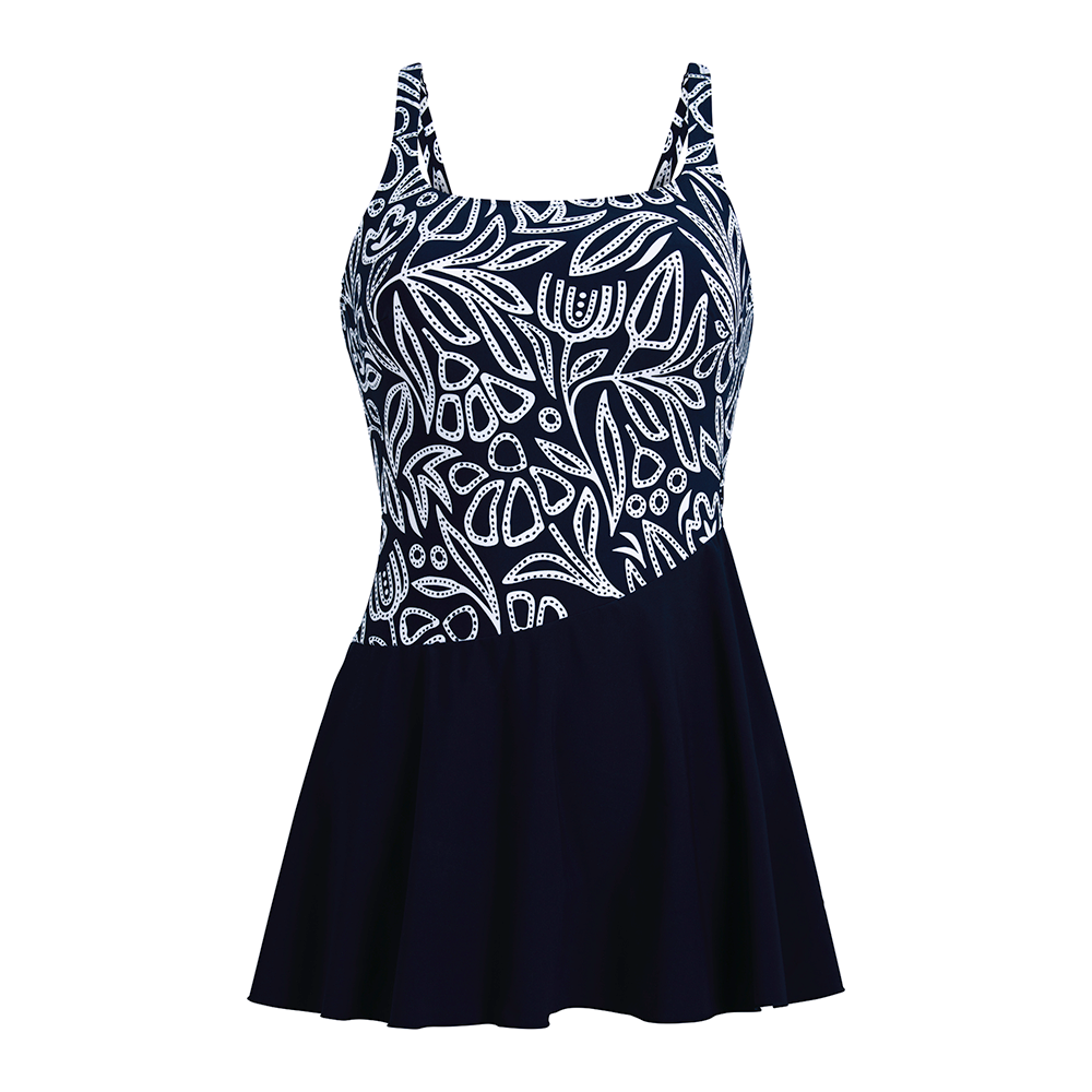 Kista Care Swimsuit Flower Dots