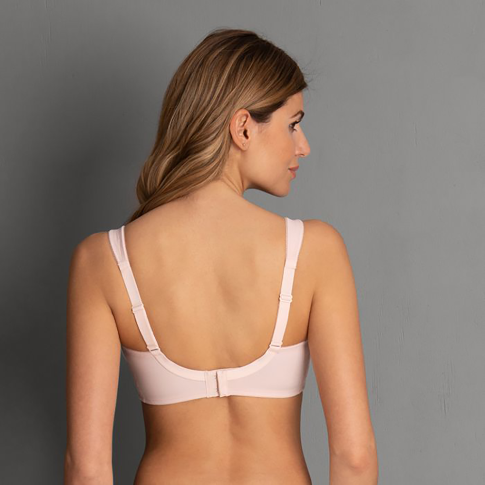 Lisa Wire-Free Mastectomy Bra Soft Rose