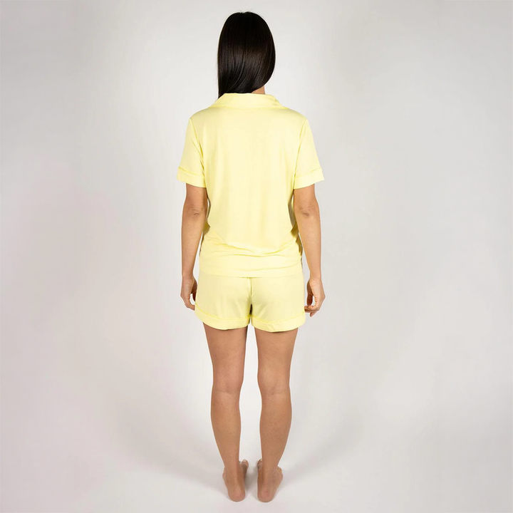 Jolene Short Pajama Set Lemon Verbena BSHPJ