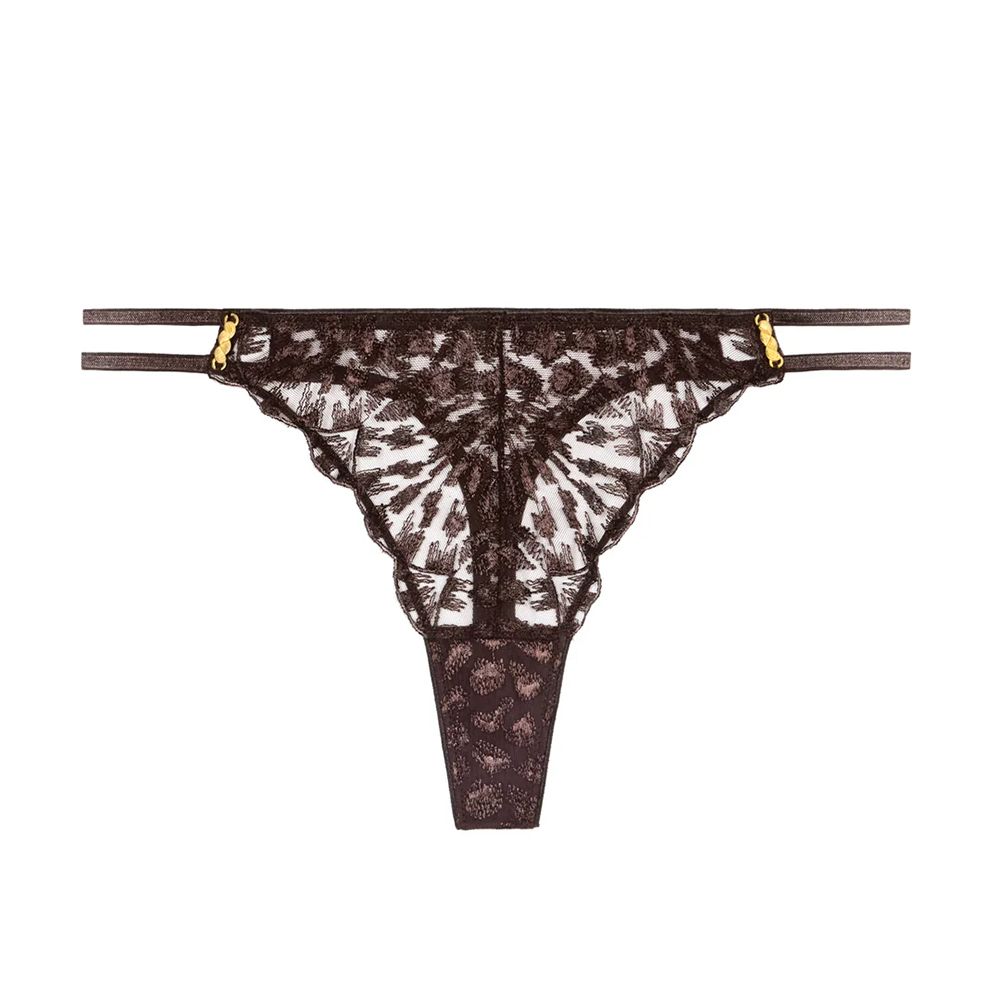 Crazy in Love Thong Brown