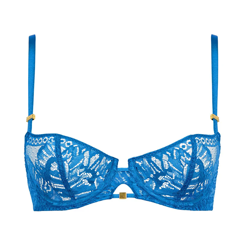 Aubade Love Soul Half Cup Bra 4AF14 Azure – Petticoat Fair Aubade Love Soul Half Cup Bra 4AF14 Azure – Petticoat Fair