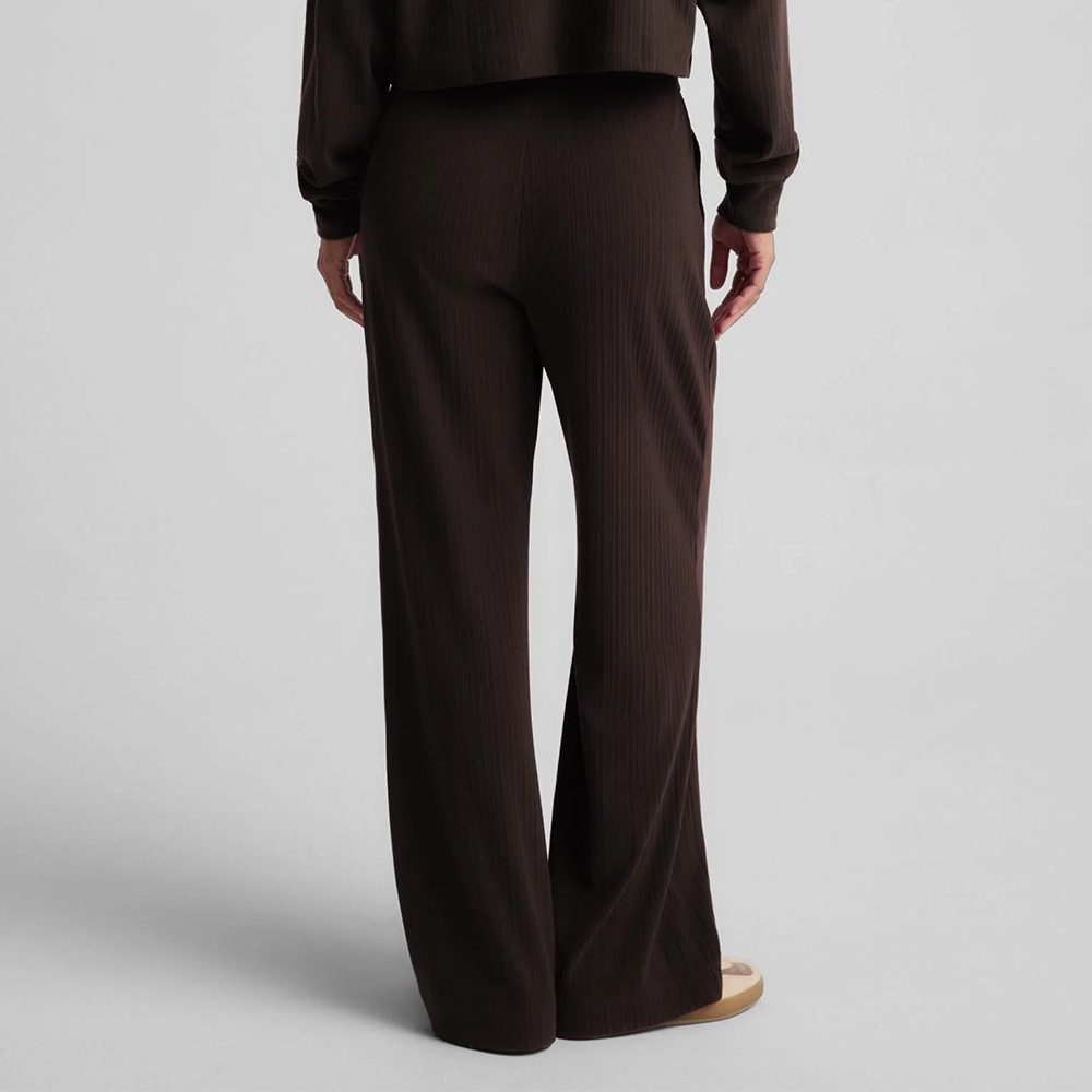 Breathe Easy Ribbed Wide Leg Pant
