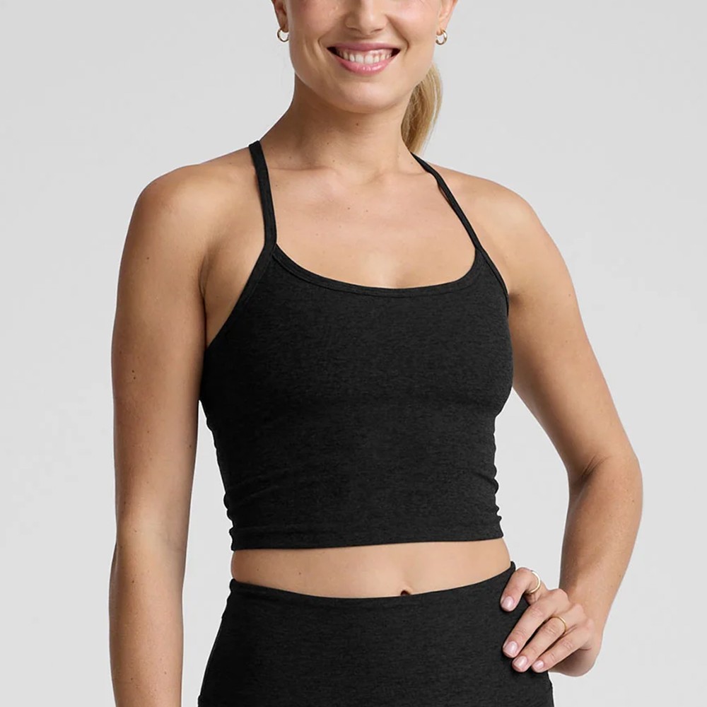 Spacedye Slim Racerback Crop Tank