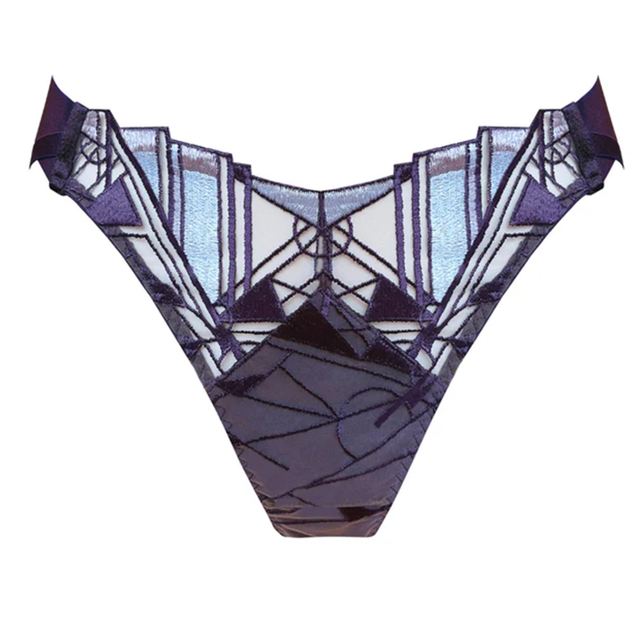 Cubism Open Back Brief