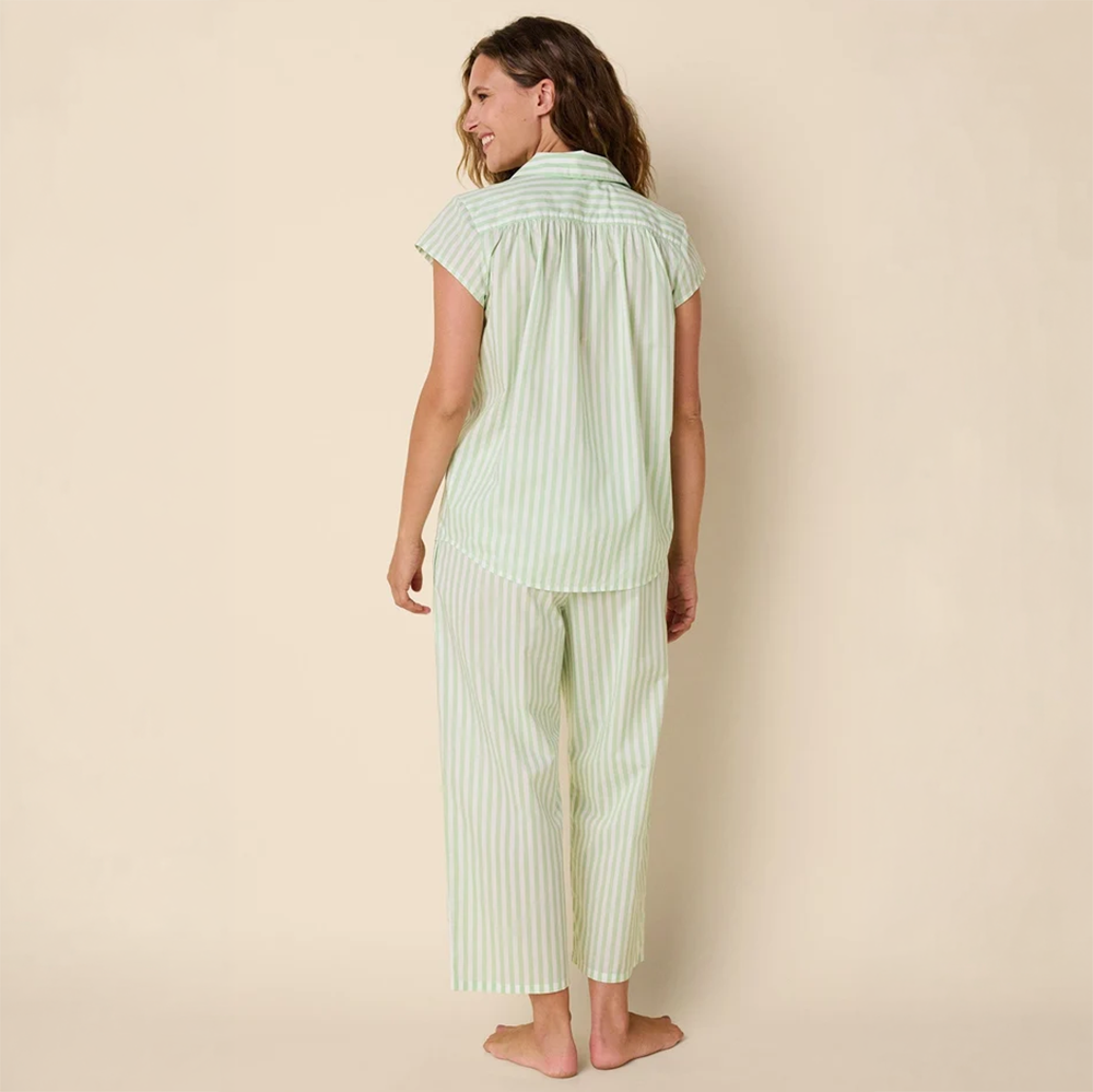 Luxe Pima Capri Set Light Green
