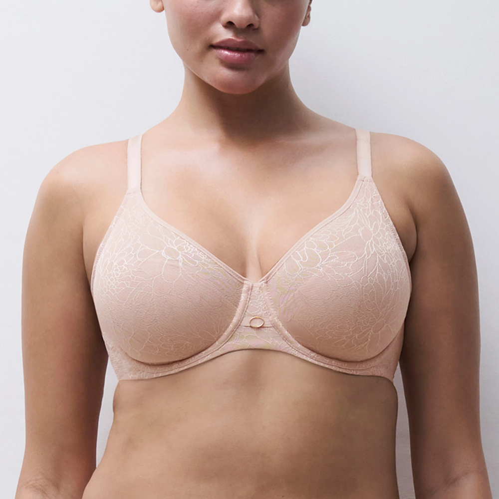 Belle Lace Seamless Unlined Bra Rose C10IM1