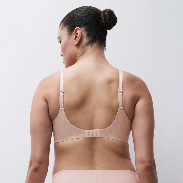 Belle Lace Seamless Unlined Bra Rose C10IM1