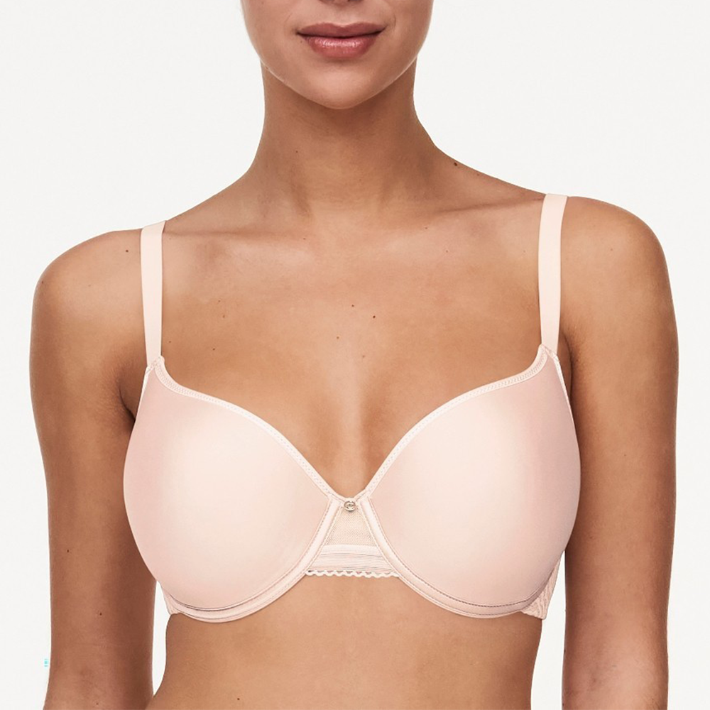 Chantelle C Jolie Custom Fit T-Shirt Bra 13B6 Nude Blush – Petticoat Fair  Austin