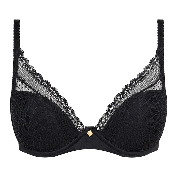 Norah Chic Plunge T-Shirt Bra Black