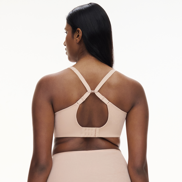 Comfort Chic Back Smoothing T-Shirt Bra Rose