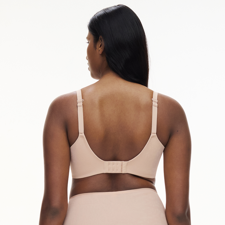 Comfort Chic Back Smoothing T-Shirt Bra Rose