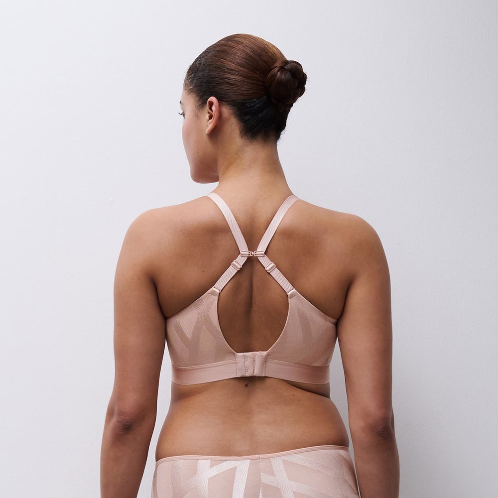 Glaze Back Smoothing Wireless Bra Rose