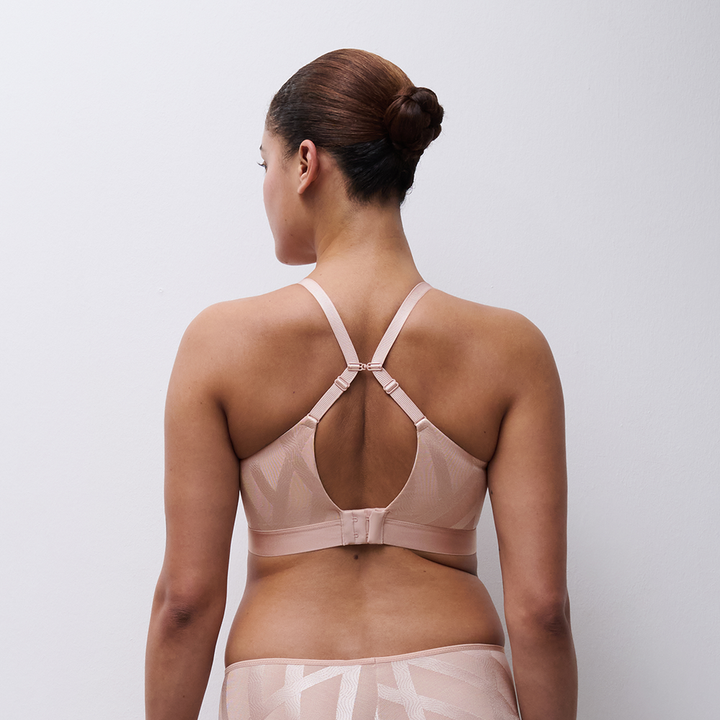 Glaze Back Smoothing Wireless Bra Rose