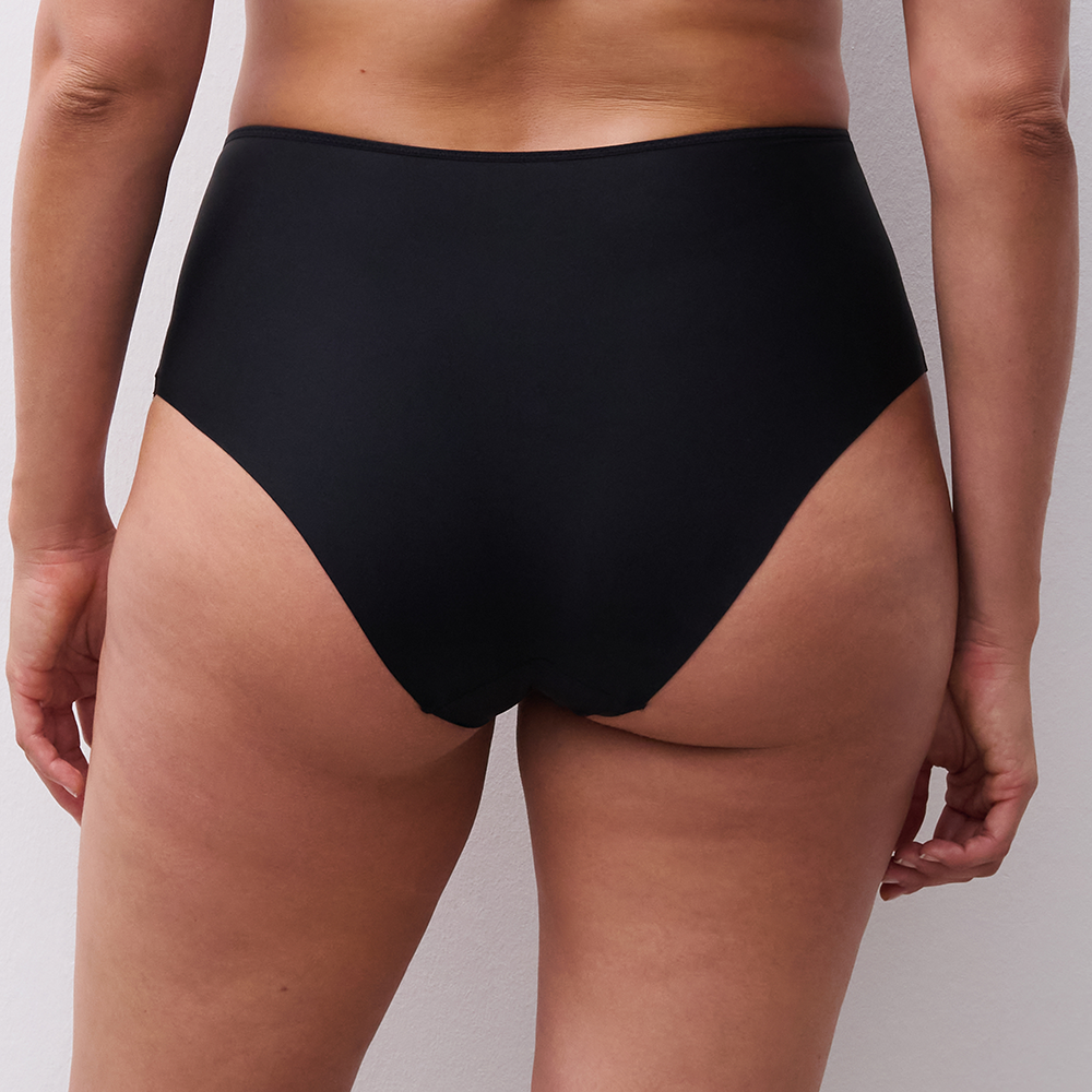 Halo High Waist Brief Black