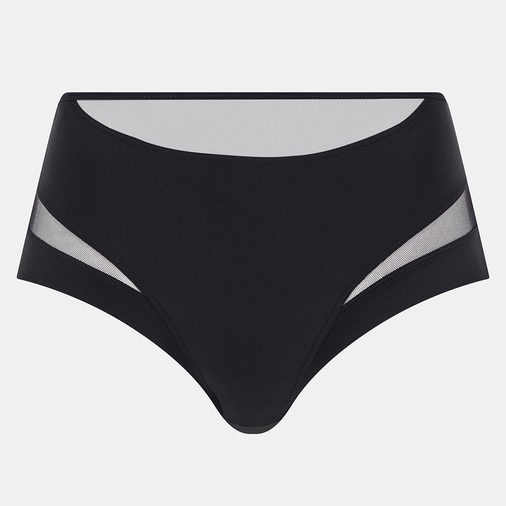 Halo High Waist Brief Black