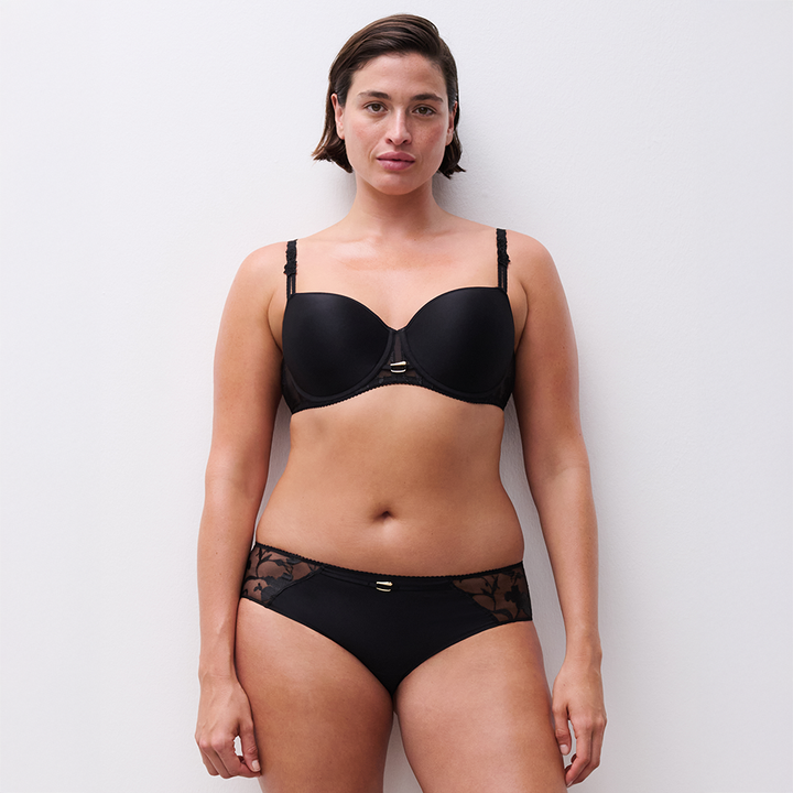 Idyll Custom Fit Demi T-Shirt Bra Black