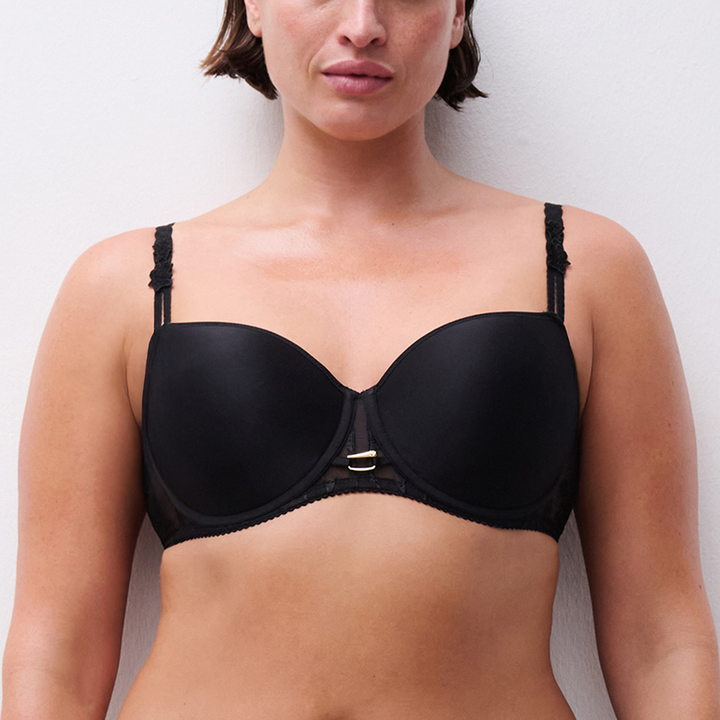 Idyll Custom Fit Demi T-Shirt Bra Black