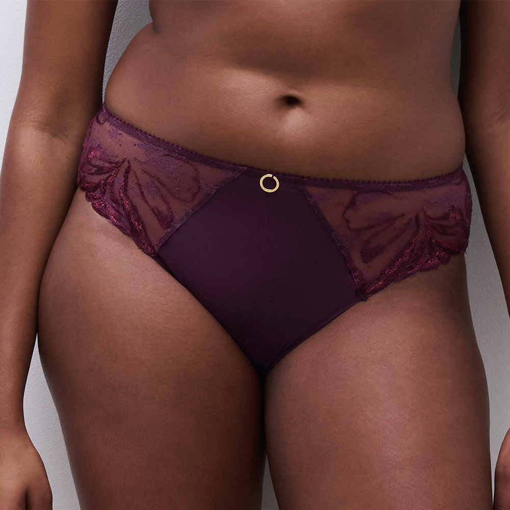 Illusion Full Brief Aubergine C1C4C5