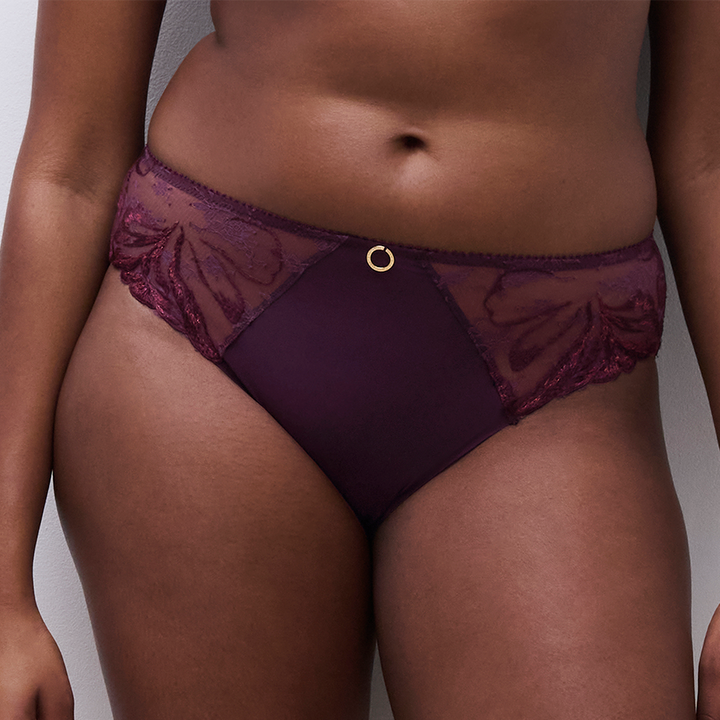 Illusion Full Brief Aubergine C1C4C5