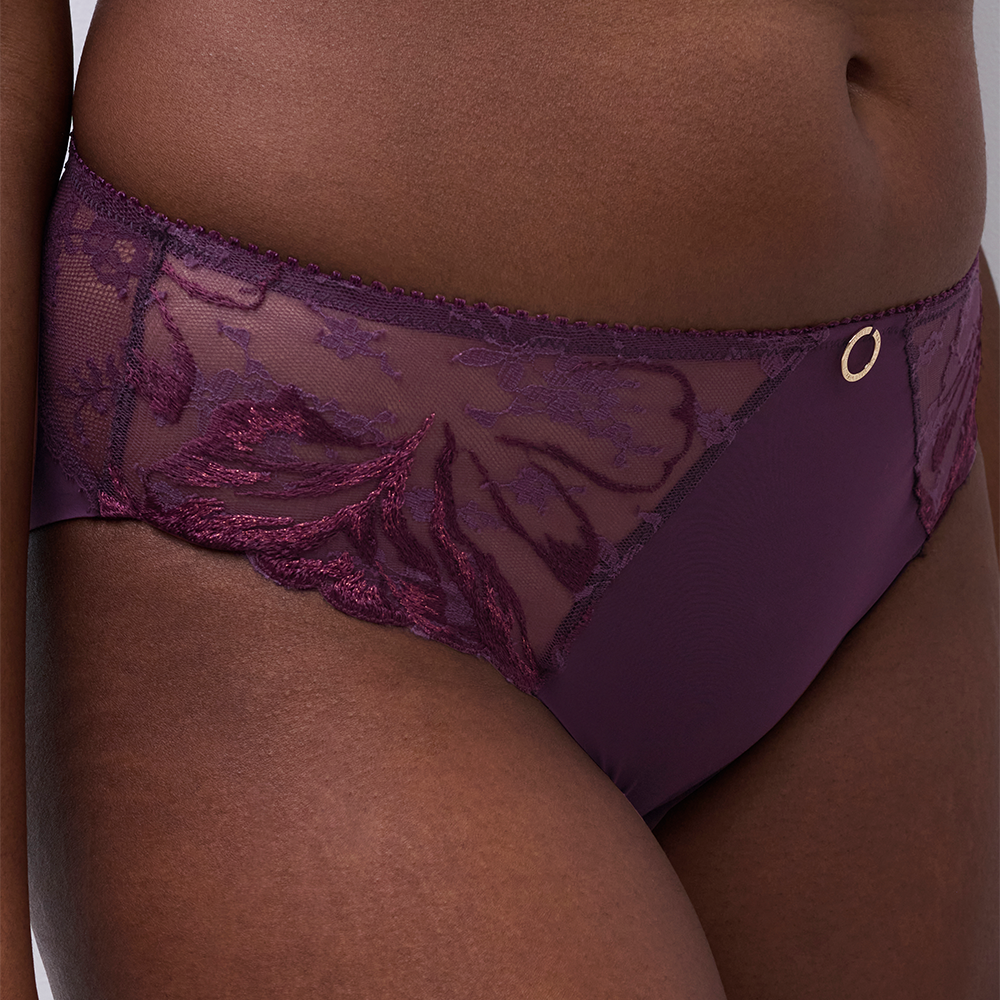 Illusion Full Brief Aubergine C1C4C5