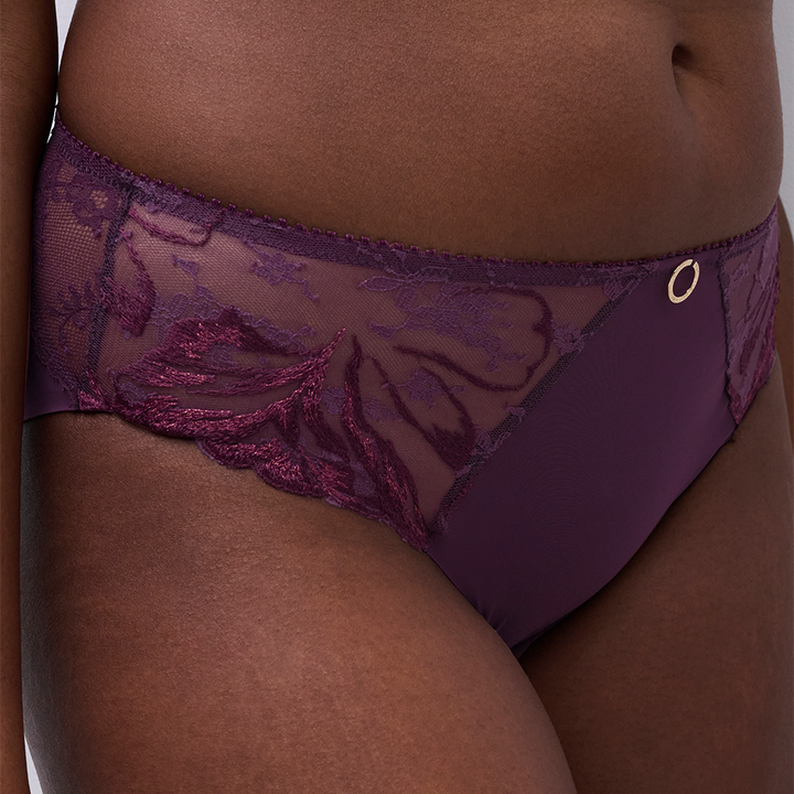 Illusion Full Brief Aubergine C1C4C5