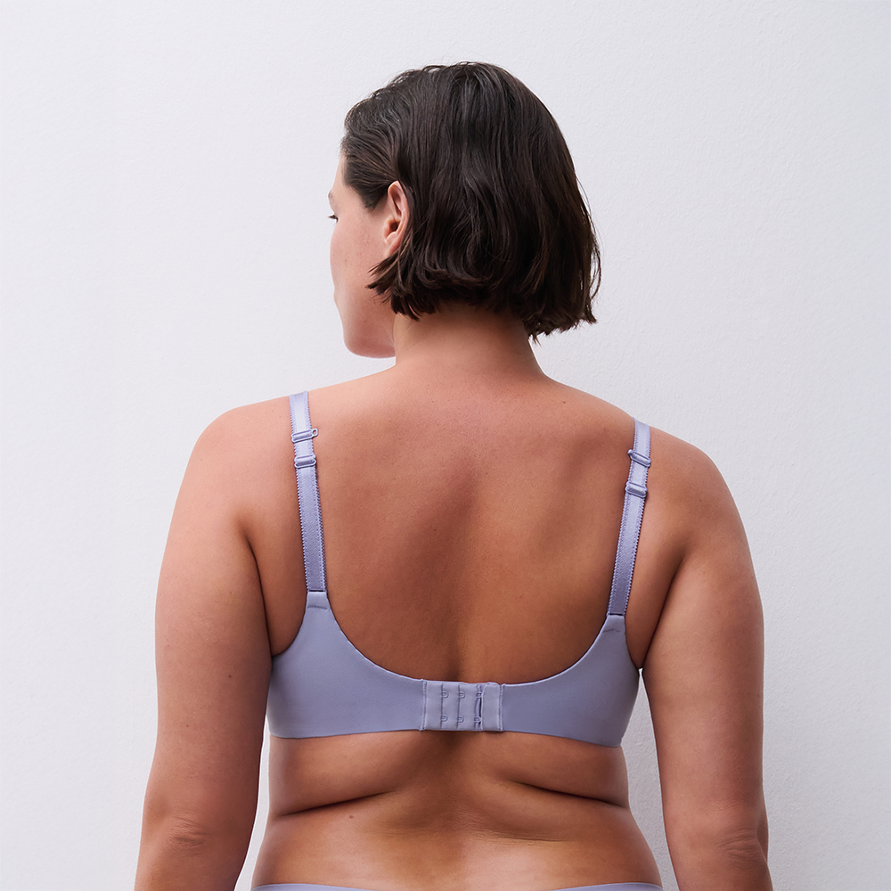 Norah Chic Plunge T Shirt Bra Thistle Mauve