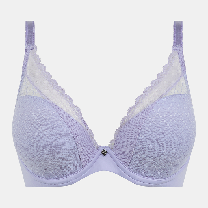Norah Chic Plunge T Shirt Bra Thistle Mauve