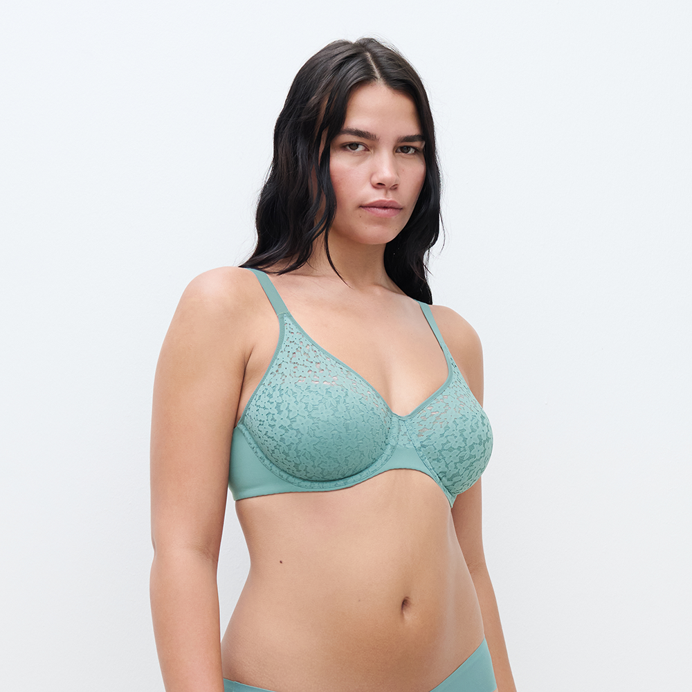 Norah Comfort Flex Fit Full Coverage Unlined Bra Peacock