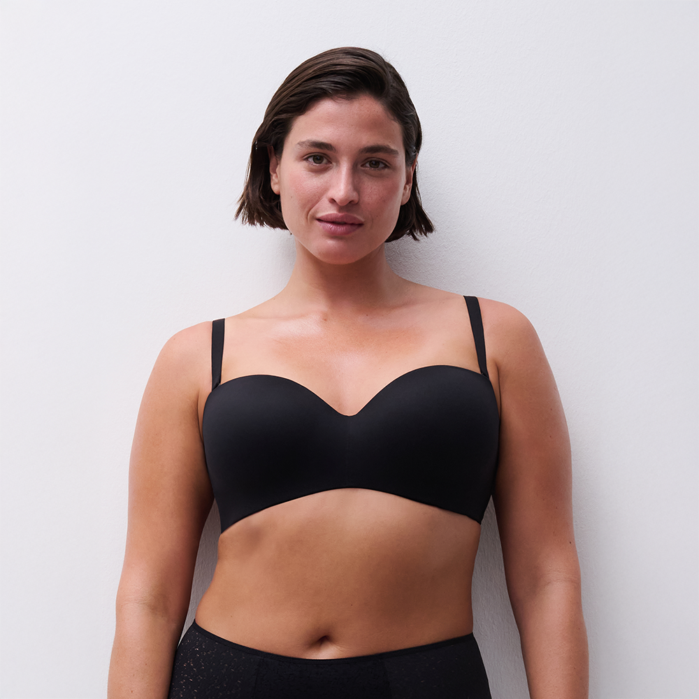 Norah Comfort Strapless Convertible Bra Black