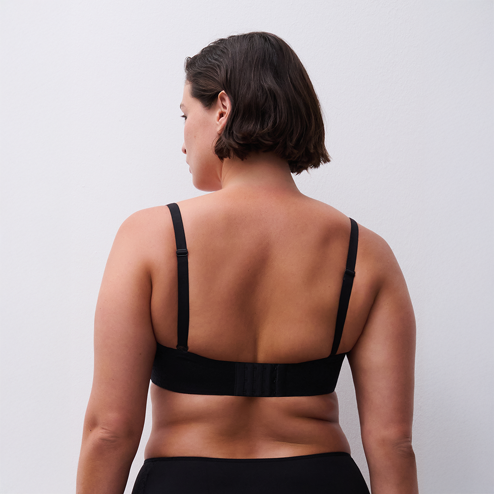 Norah Comfort Strapless Convertible Bra Black