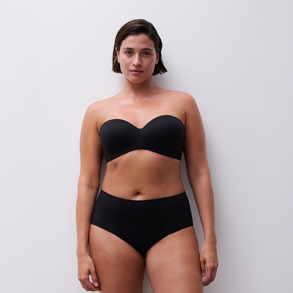 Norah Comfort Strapless Convertible Bra Black