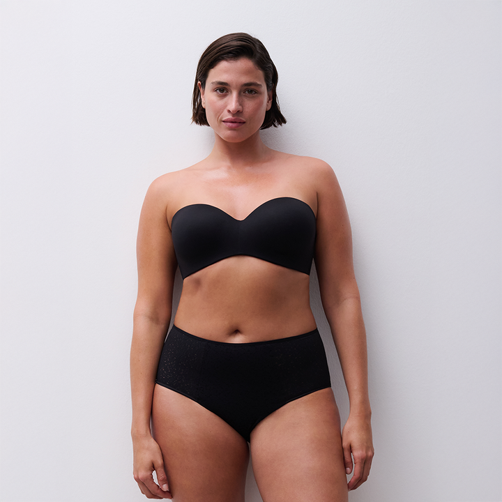Norah Comfort Strapless Convertible Bra Black