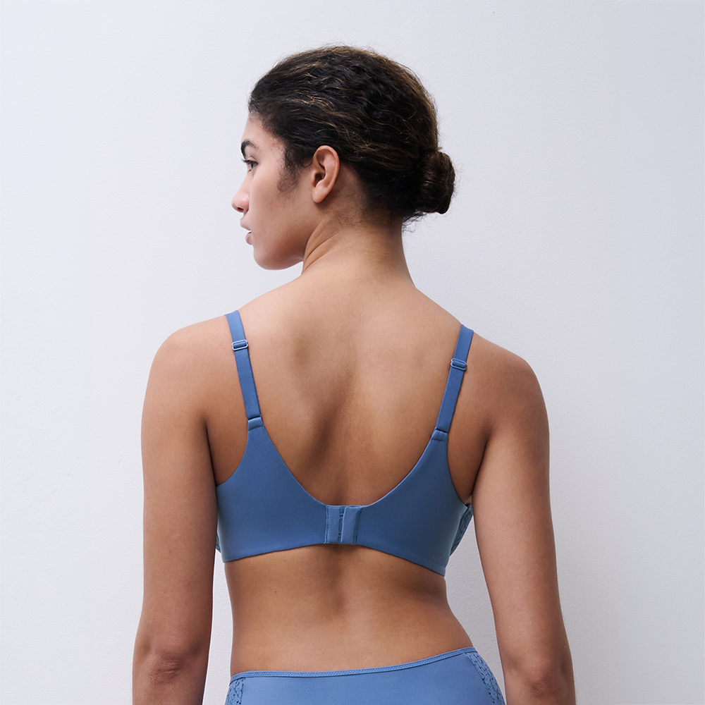 Norah Comfort Underwire Bra Blue Ocean