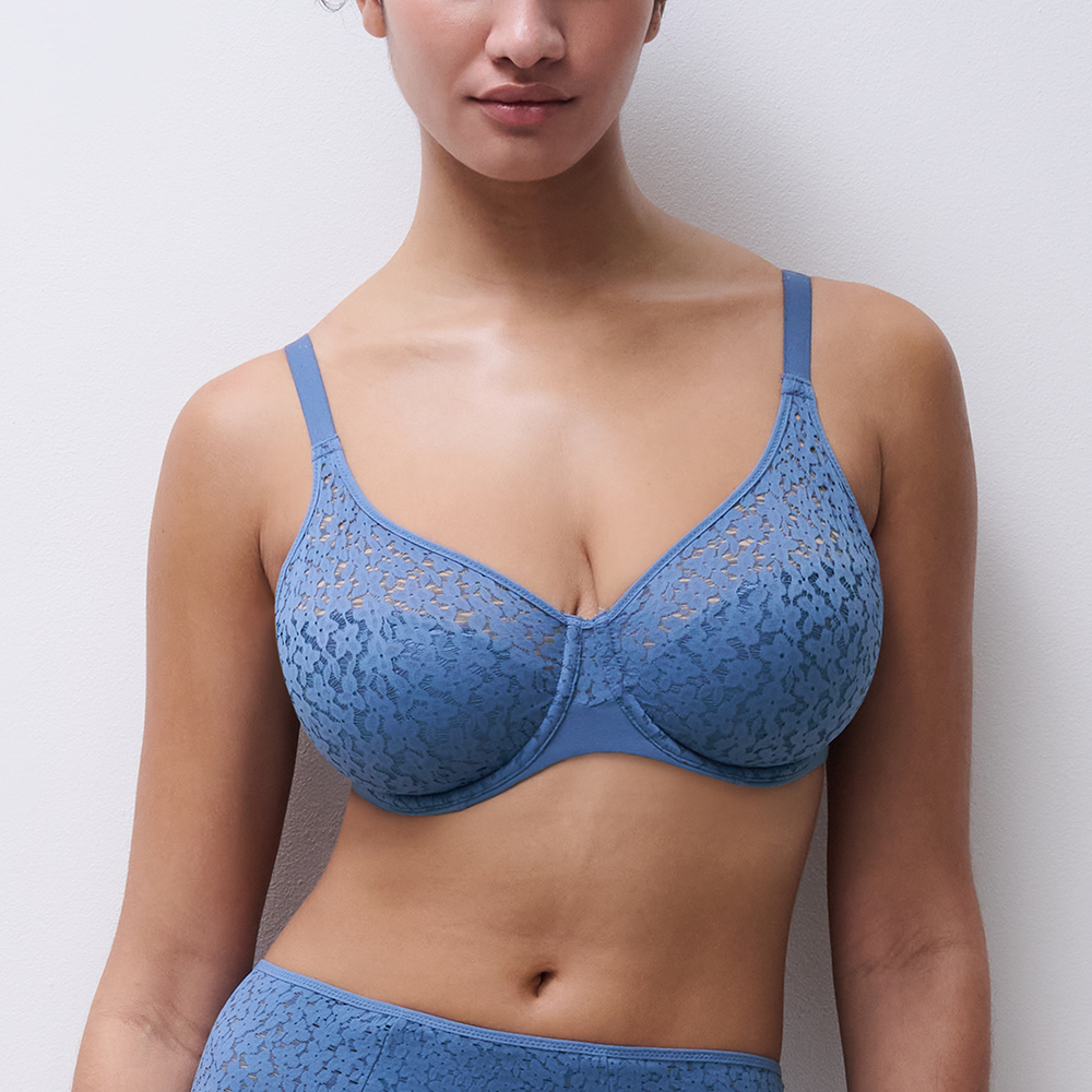Norah Comfort Underwire Bra Blue Ocean