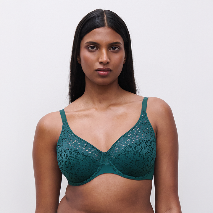 Norah Comfort Underwire Bra Emerald