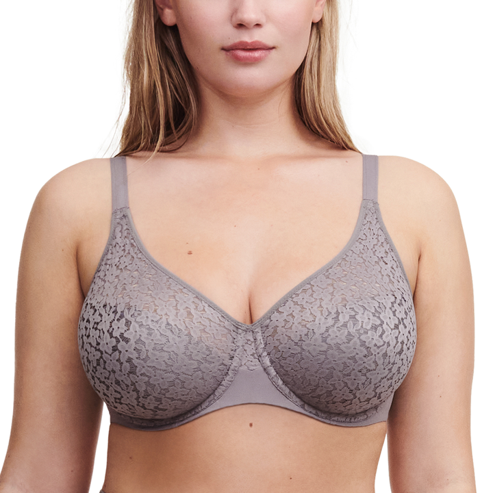 Norah Comfort Underwire Bra Purple Grey