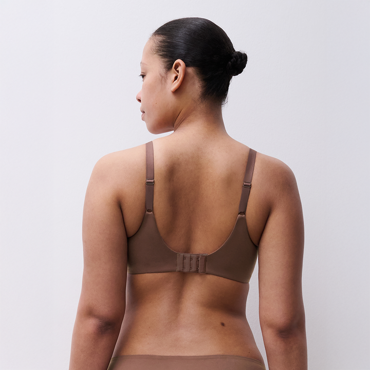 Norah Flex Fit Full Coverage Unlined Bra Wild Brown