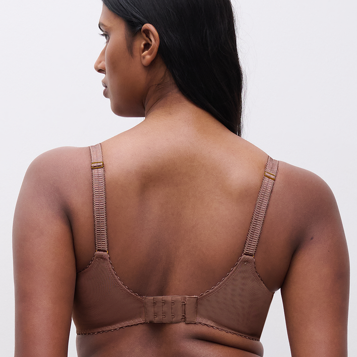 Vibe Plunge T-Shirt Bra Cinnamon