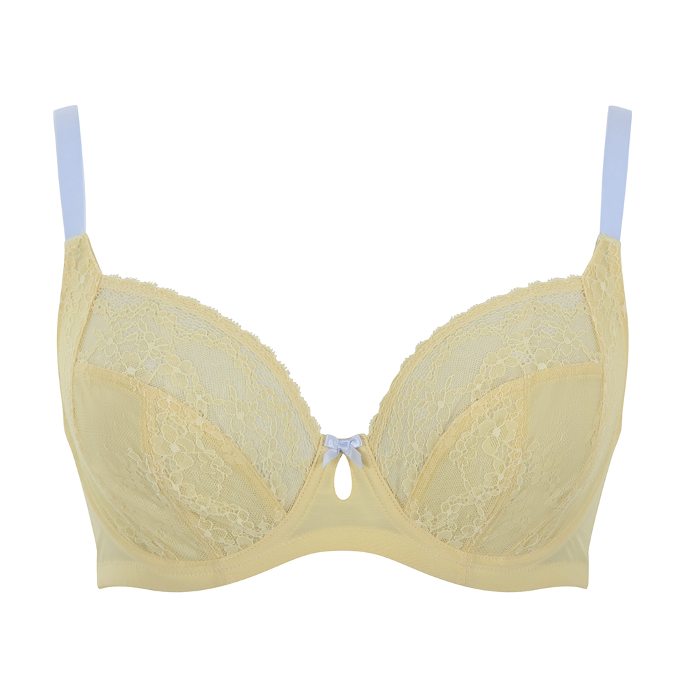 Cleo by Panache Alexis Plunge Balconette Bra Lemon 10471